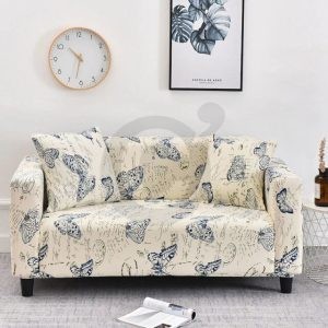 housse de canapé papillon vintage