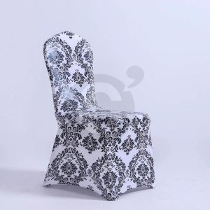 Housse de Chaise Mariage Prestigia Noir | Housse Design